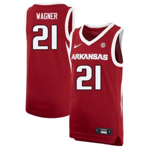 #21 D.J. Wagner Razorbacks Cardinal Men Jersey Alumni College Basketball 675549-483