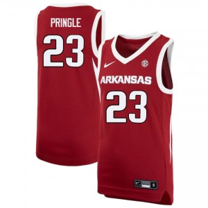 #23 Nick Pringle Arkansas Cardinal Mens Jersey 2025 College Basketball 526049-808